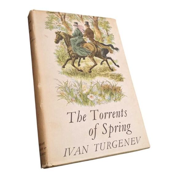The Torrents of Spring Ivan Turgenev 1st Edition Hardcover Book 1959 Dust Jacket - Picture 1 of 5